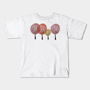 Autumnal Trees Kids T-Shirt